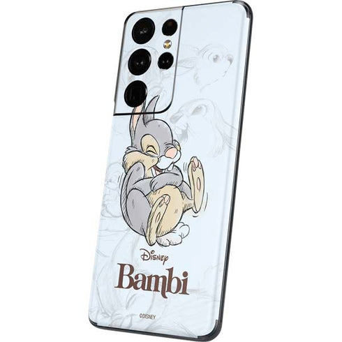 Disney Bambi Thumper Sketched portrait Galaxy S21 Ultra 5G Skin
